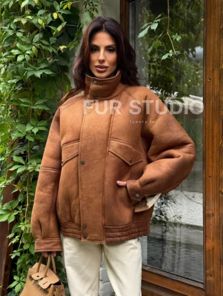 Дубленка женская 2026 - фото 0