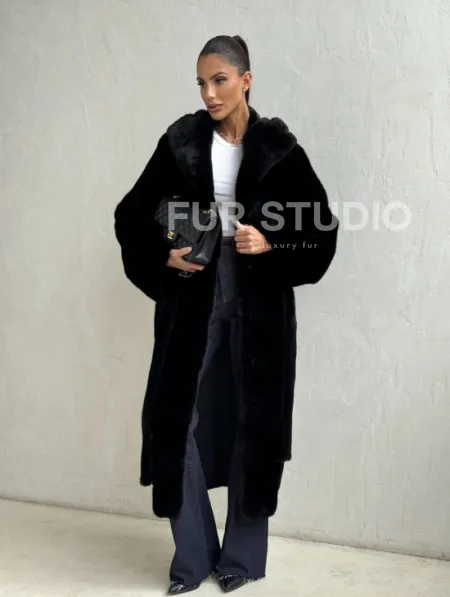 Шуба из американской норки Blackglama - фото 9