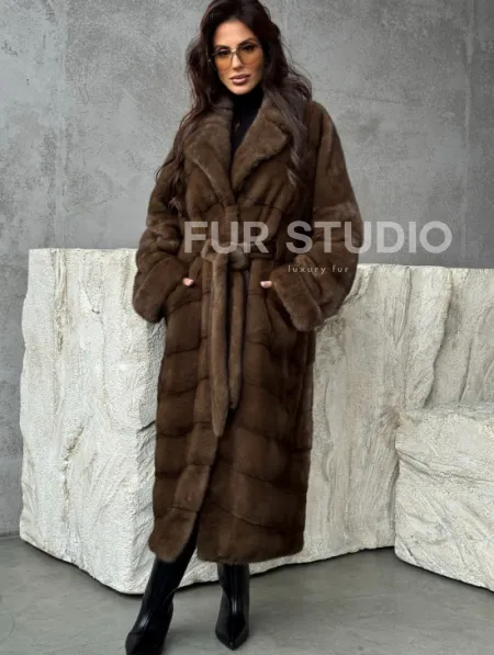 Норковая шуба 2026 - фото 5