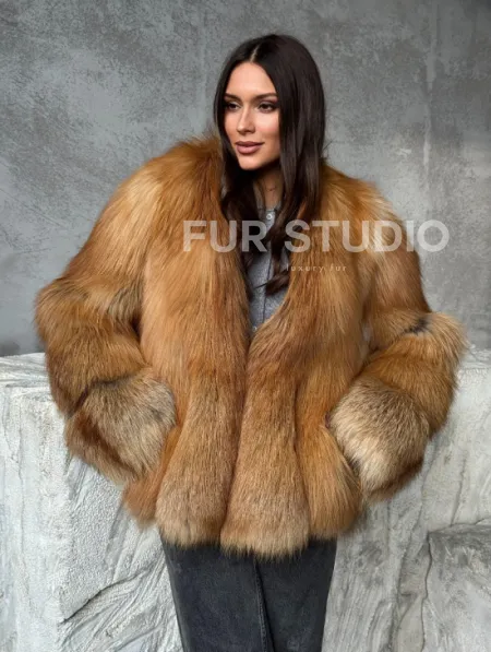 Шуба из лисы - фото 0