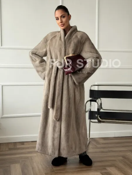 Норковая шуба - фото 5