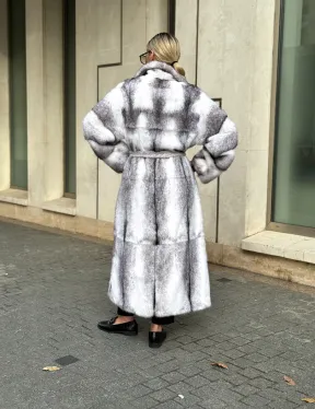 Норковая шуба - крестовка - фото 11