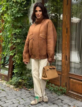 Дубленка женская 2026 - фото 4