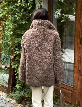 Шуба - дубленка двухсторонняя - фото 7