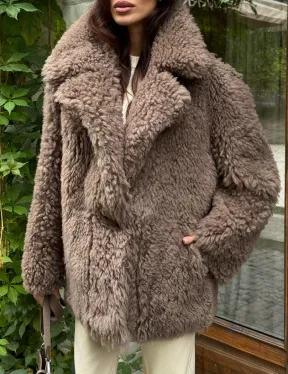 Шуба - дубленка двухсторонняя - фото 2