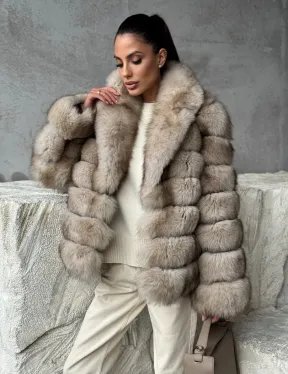 Шуба из песца - фото 0