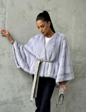 Короткая норковая шуба - фото 8