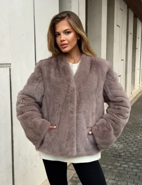 Кроп-топ шуба норковая - фото 11