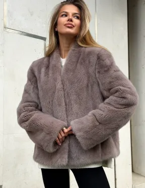 Кроп-топ шуба норковая - фото 4