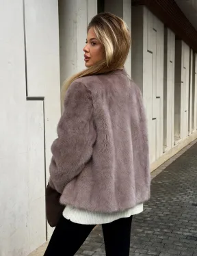 Кроп-топ шуба норковая - фото 10