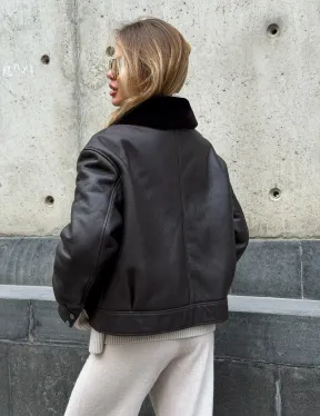 Куртка - дубленка женская - фото 10