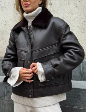 Куртка - дубленка женская - фото 4