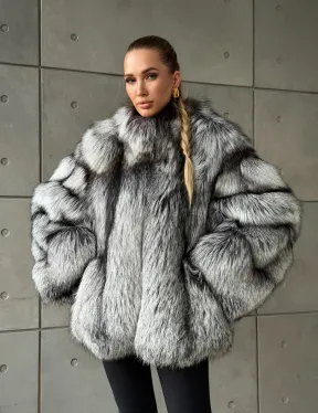 Шуба из чернобурки - фото 11