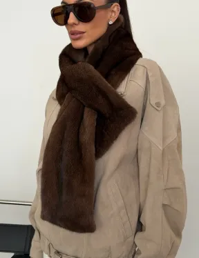 Шарф из меха норки - фото 4