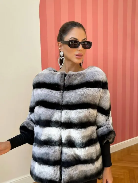 Куртка из меха орилаг под шиншиллу - фото 1