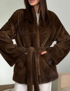 Модная норковая шуба 2026 - фото 1