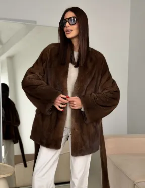 Модная норковая шуба 2026 - фото 9