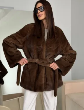 Модная норковая шуба 2026 - фото 2