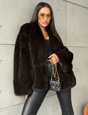 Полушубок норковый SAGA FURS - Winter 2026 - фото 0