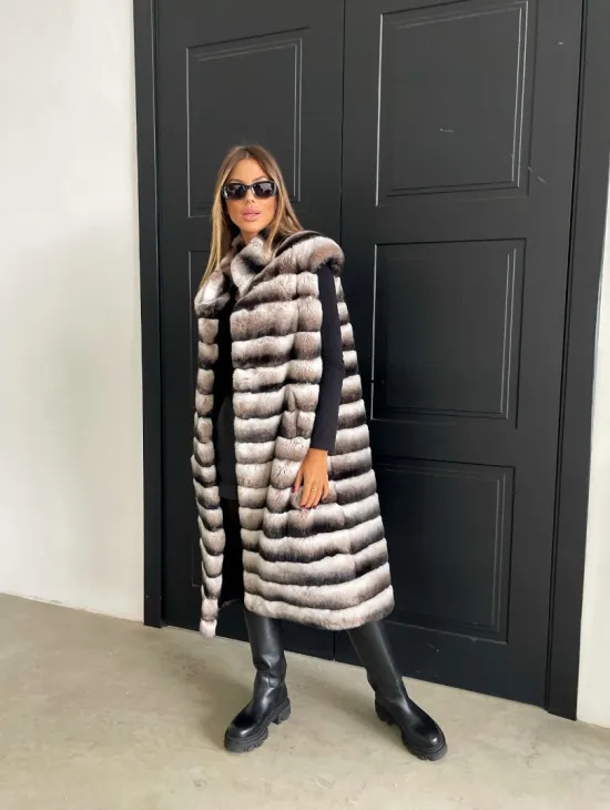 Жилет из меха орилага - фото 0