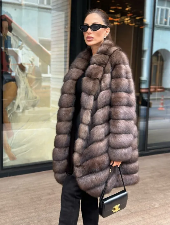 Шуба из соболя - фото 4